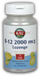 B 12-2000 50ct 2000mcg from Kal