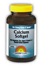 Calcium Softgel Complex 100ct from Natures Life
