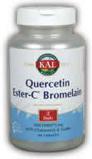 Quercetin-Ester-C -Bromelain 60ct from Kal