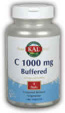 C Buffered Sustained Release 100ct 1000mg from Kal