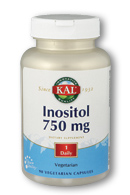 Inositol 750mg 90 tabs from KAL