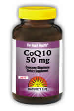 CoQ10, 50mg 60ct from Natures Life