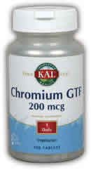 GTF Chromium 100ct 200mcg from Kal