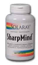 SharpMind 60ct from Solaray