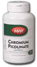 Chromium Picolinate 100ct 200mcg from NaturalMax