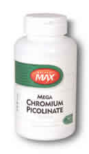 Mega Chromium Picolinate 100ct 400mcg from NaturalMax