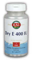 Dry E Oil Free 90ct 400iu from Kal