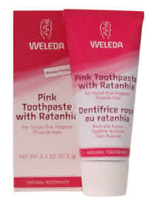 Pink Toothpaste w/Myrrh 3.3 fl oz from WELEDA