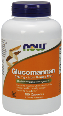 NOW: Glucomannan 575mg 180 caps