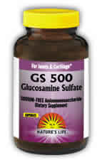 Glucosamine Sulfate 500 100ct from Natures Life