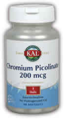 Chromium Picolinate 90ct 200mcg from Kal