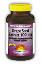 Grape Seed Vcap 100ct from Natures Life