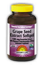 Grape Seed Softgel 60ct from Natures Life