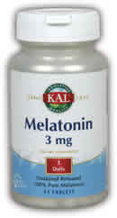Melatonin-3 Sustained Release 30ct 3mg from Kal