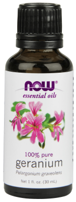 NOW: GERANIUM OIL EGYPTIAN 1 OZ 1