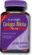 Ginkgo Biloba 60mg Twinpack Dietary Supplements