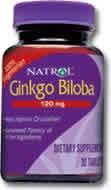 Ginkgo Biloba 120mg Twinpack Dietary Supplements