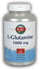 L-Glutamine 100ct 1000mg from Kal