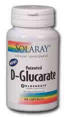 Calcium D-Glucarate 60ct 400mg from Solaray