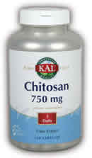 Chitosan 120ct 750mg from Kal