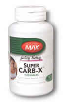 Super CARB-X Chewables 30ct from NaturalMax