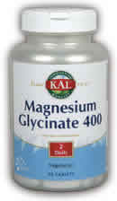 Magnesium Glycinate 400 90ct 400mg from Kal