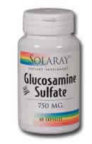 Glucosamine Sulfate 60ct 750mg from Solaray