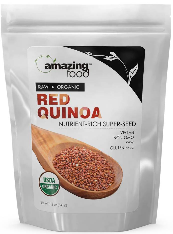 Amazing Foods Organic Quinoa Red Grain