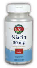 Niacin-50 200ct 50mg from Kal