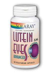 Lutein Eyes Advanced 60ct 24mg from Solaray