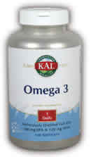 Omega-3 Fish Oil 120ct from Kal
