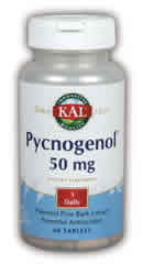 Pycnogenol 30ct 50mg from Kal