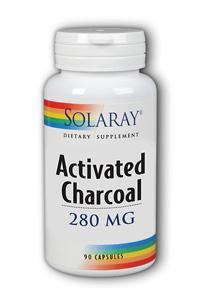 Activated Charcoal 90ct 280mg from Solaray