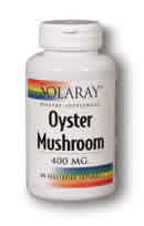 Oyster Mushroom 180ct 400mg from Solaray