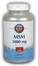 M.S.M. 160ct 1000mg from Kal