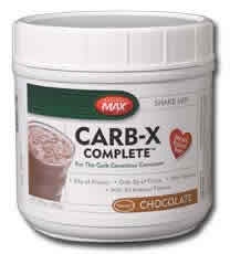 Carb-X Complete Chocolate Shake Mix 451g from NaturalMax
