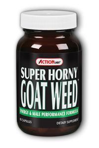 Super Horny Goat Weed 60ct from Action Labs
