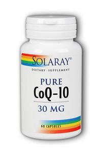 Pure CoQ10-30 60ct 30mg from Solaray