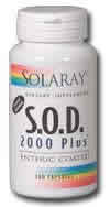 S.O.D. 2000 Plus 100ct 400mg from Solaray