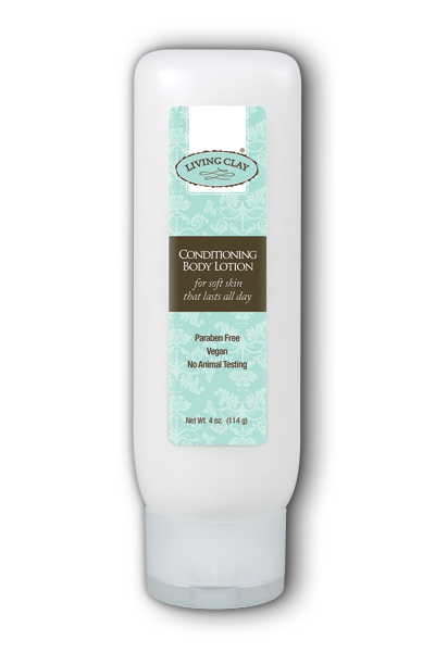 Living Clay: Conditioning Body Lotion 4 oz Lotion