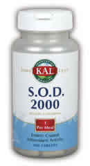 S.O.D. 3 100ct 250mg from Kal