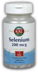 Selenium-200 100ct 200mcg from Kal