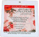 Aromatherapy Bath Sports Relief 3 oz from NATURE'S ALCHEMY