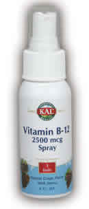Vitamin B-12 Spray 2oz 2500mcg from Kal