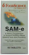 SAM-e 200mg 20 caps from FOODSCIENCE OF VERMONT