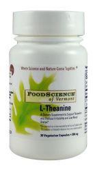 L-Theanine 60 caps 200mg from FOODSCIENCE OF VERMONT