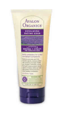 Exfoliating Enzyme Scrub Organic Lavender 4 oz from AVALON ORGANIC BOTANICALS