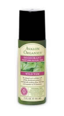 Deodorant Organic Roll-On Wild Yam 3 oz from AVALON ORGANIC BOTANICALS