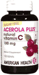 Acerola Plus Chewable 100mg 100 tabs from AMERICAN HEALTH