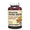 Papaya Enzyme Original Chewable 250 tabs from AMERICAN HEALTH